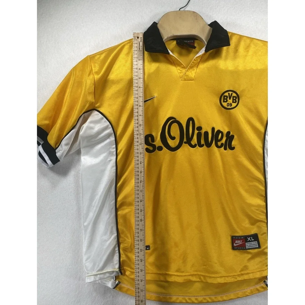 Borussia Dortmund 1998 1999 2000 Home Shirt Soccer Jersey Nike sz XL  C20